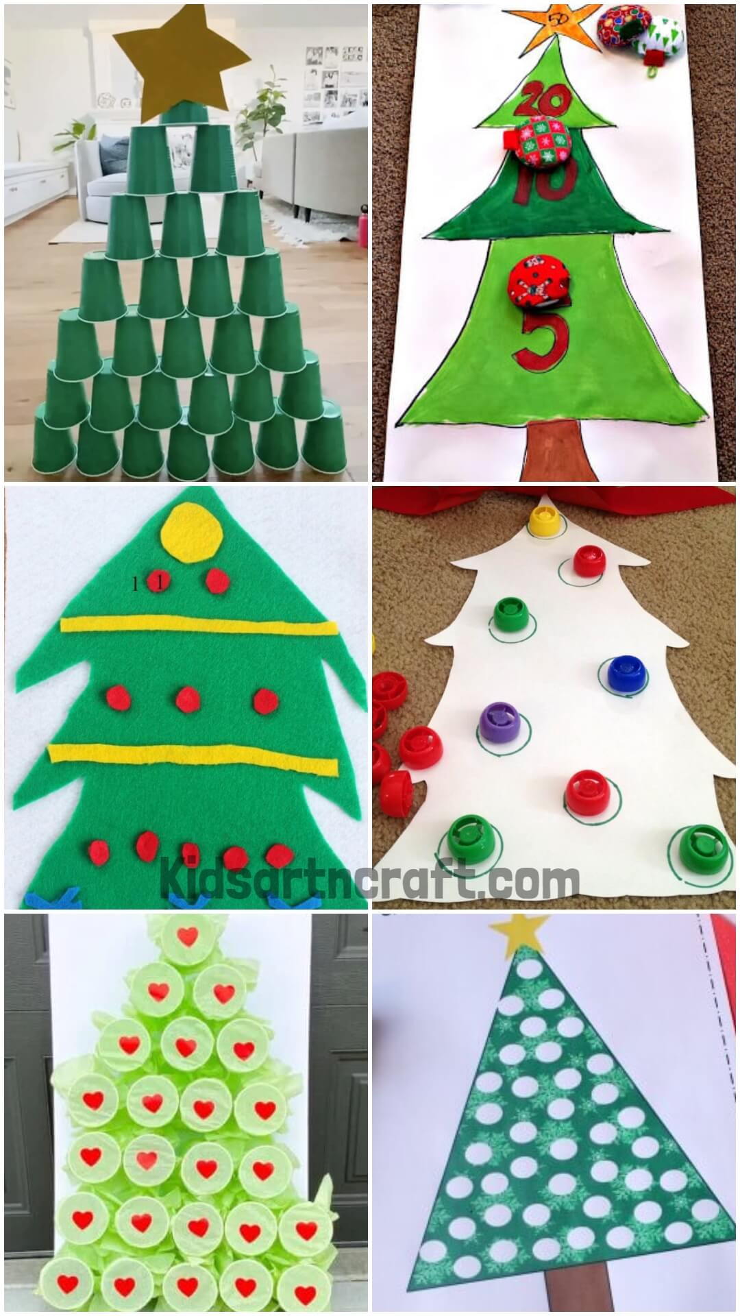 Christmas Tree Games & Activities for Kids Kids Art & Craft