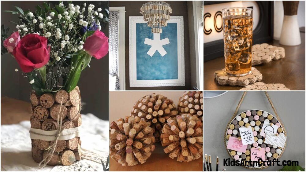 Cork Crafts for Home