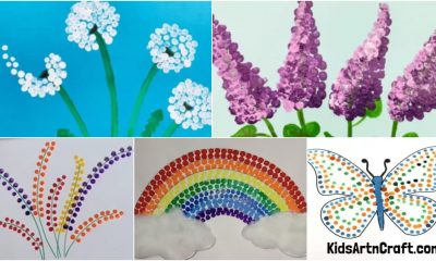Cotton Bud Painting Hacks for Kids