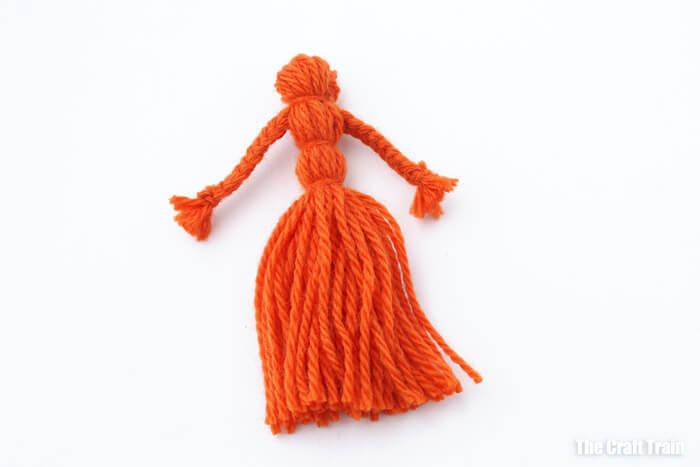 Cute & Adorable Yarn Doll Craft Idea For Kids Easy yarn crafts for kids
