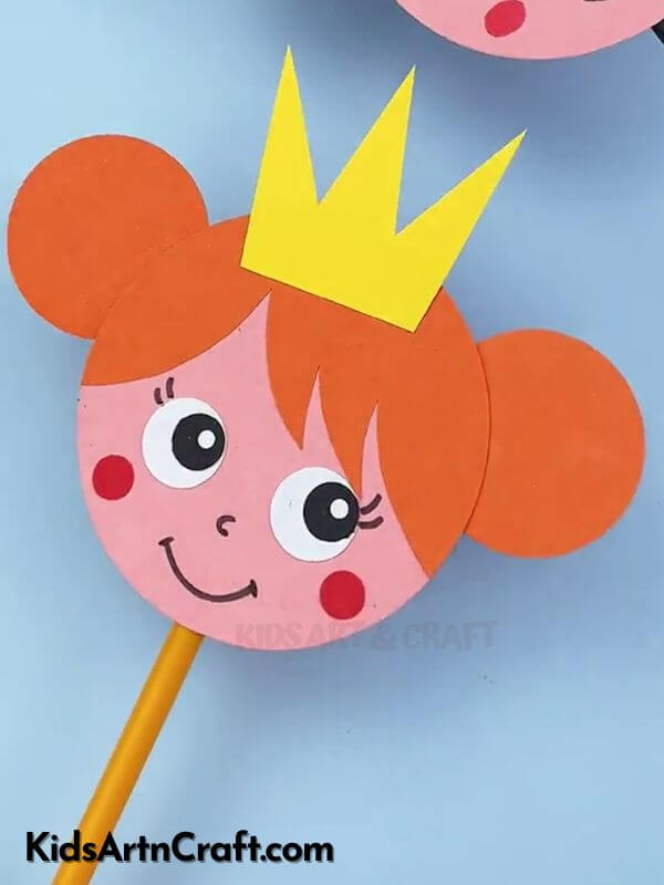Cute Queen Face Pencil Decorative Craft