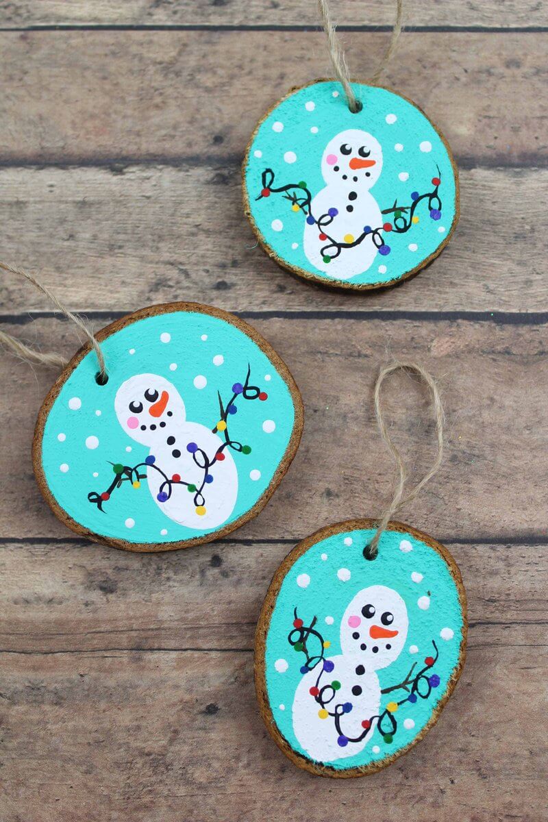 Cute Snowman Ornaments For Christmas Decoration