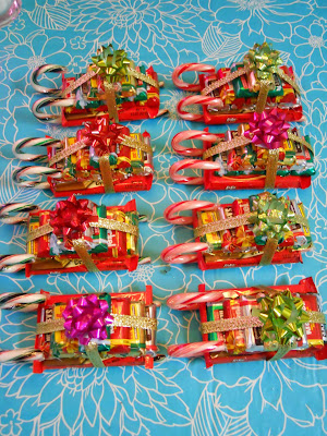 DIY Candy Sleighs Gift Easy Christmas Craft Ideas For Family