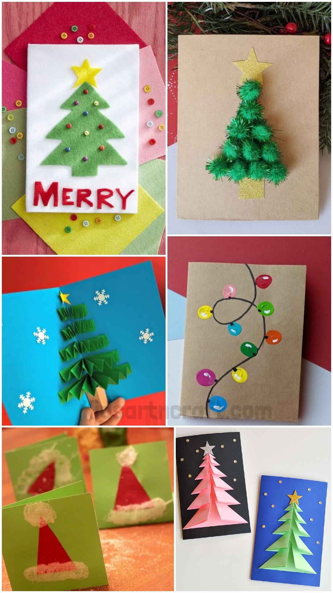 DIY Christmas Card Ideas for Kids