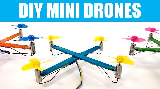 DIY Mini Drone Craft Preschoolers