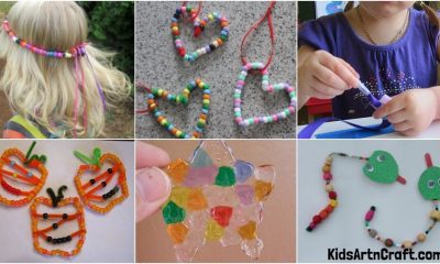 Easy Pony Bead Crafts For Preschoolers