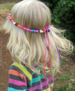 DIY Pony Bead Crown Craft For Preschoolers