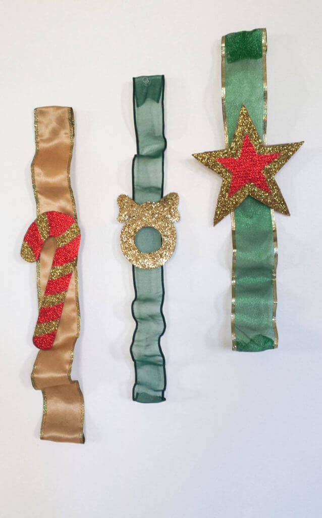 Easy DIY Ribbon Crafts For Kids On Christmas Eve