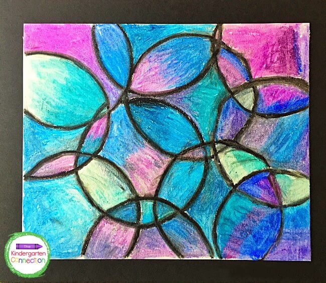 Easy Drawing Using Oil Pastel For Kids