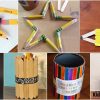 Easy Popsicle Sticks Pencil Crafts Idea For Kids