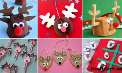 Easy Reindeer Crafts For Kindergartners
