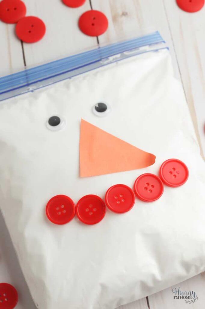 Easy Snowman Craft Activity At Home For Toddlers