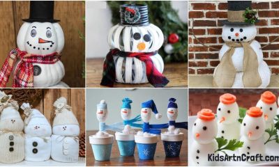 Easy Snowman Craft Ideas For Adults