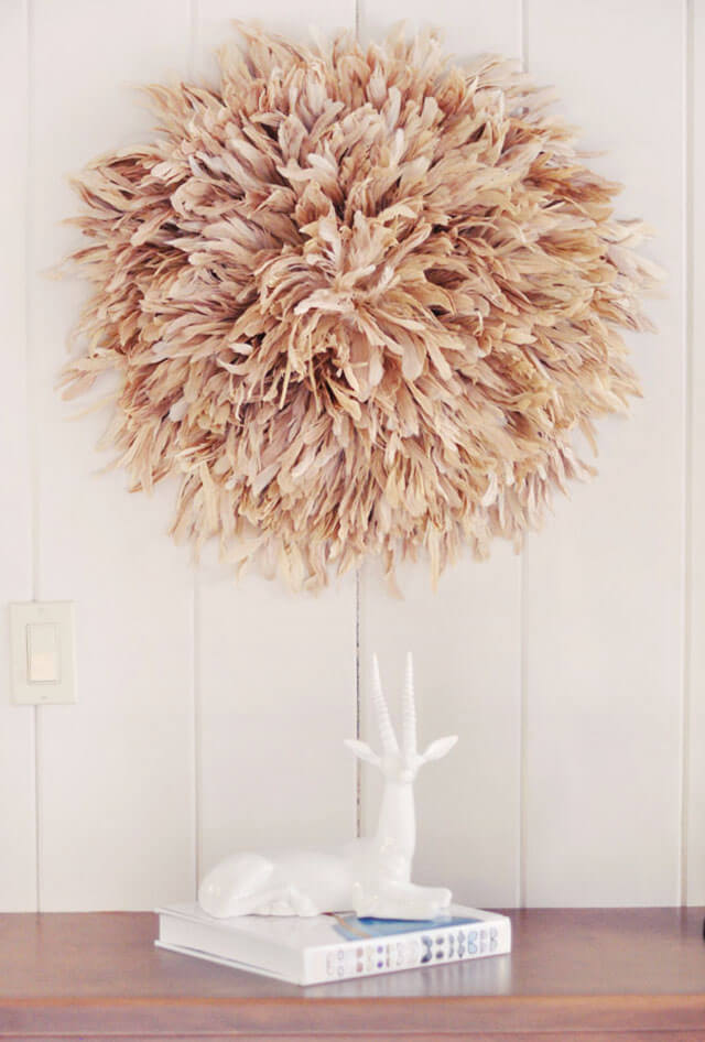 Easy-To-Make Juju Hat Idea With Long Feathers
