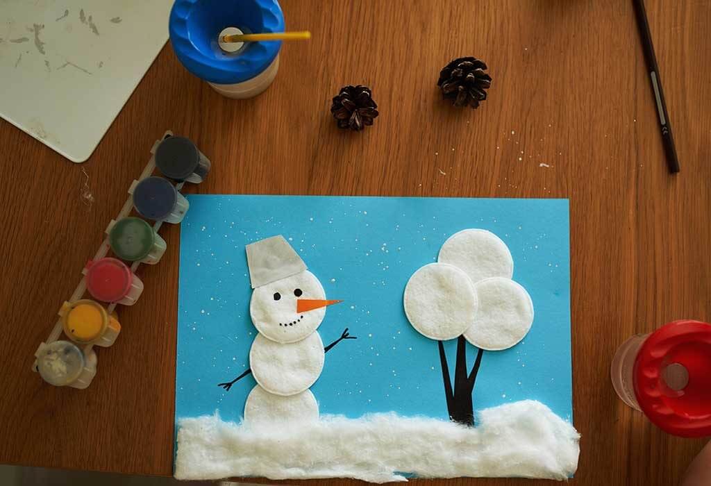 Easy To Make Snowman Craft At Home