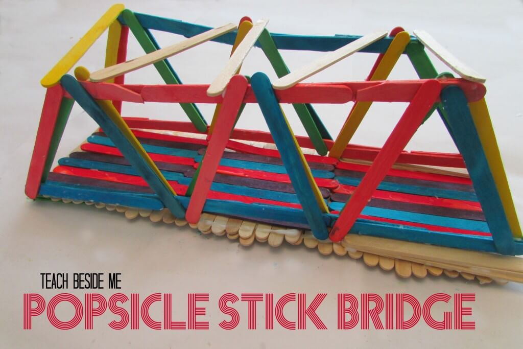 Exciting Popsicle Stick Bridge Craft For Kindergarteners Easy Popsicle Sticks Science Project Activities