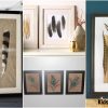 Framed Feather Art Ideas