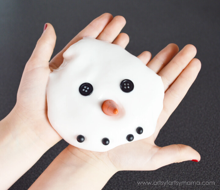 Frozen Snow Slim Recipe Craft Idea For Adults