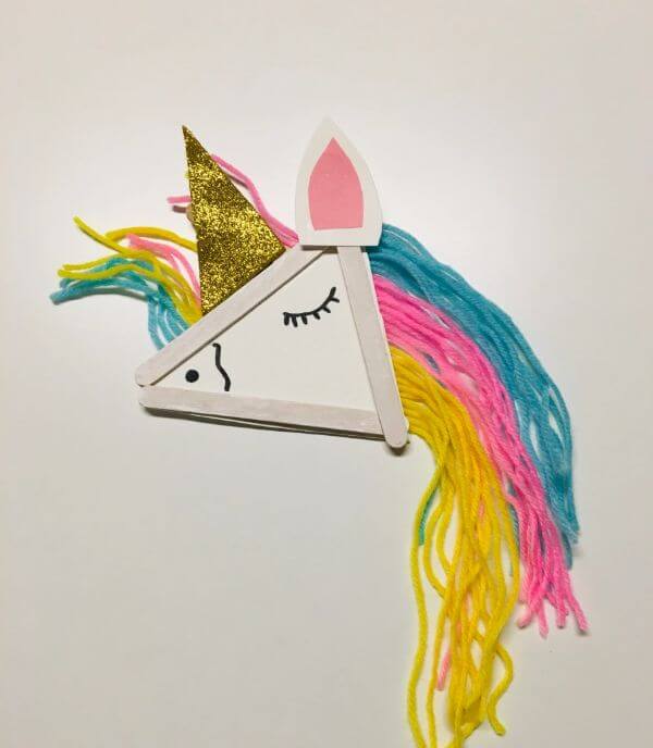 Fun & Creative Popsicle Stick Unicorn Craft Activity Ideas