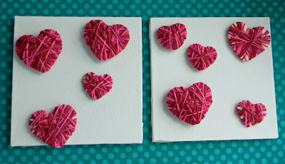 Fun-To-Make Heart-Shaped Valentine Day Craft Idea With Yarn
