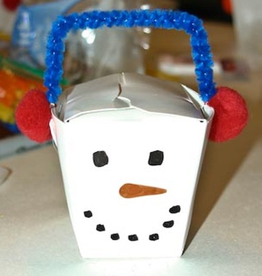 Handmade Snowman Boxes Craft Idea For Kids Simple Snowman Crafts For Kids