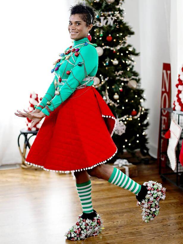 Handmade Ugly Sweater Outfit Ideas For Christmas Parties