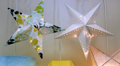 Homemade Lantern Paper Craft In Star Shape