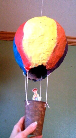 Hot Air Balloon Using a Plastic Cup (Best Out of Waste)