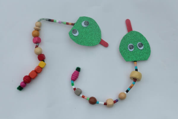 How To Make Snake Using Beads & Pipecleaners