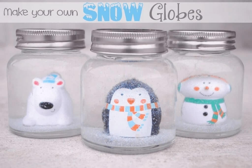 How To Make Snow Globes Tutorial For School