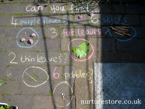 Hunting Game Idea With Sidewalk Chalk Craft