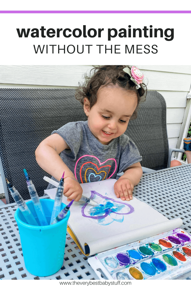 Joyful Watercolor Painting Activity For Kids