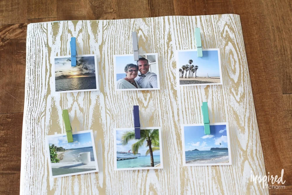 Last Minute DIY Collage For Family's Travel Pictures