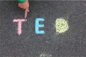 Letter Learning Activity Idea For Kids Using Chalk