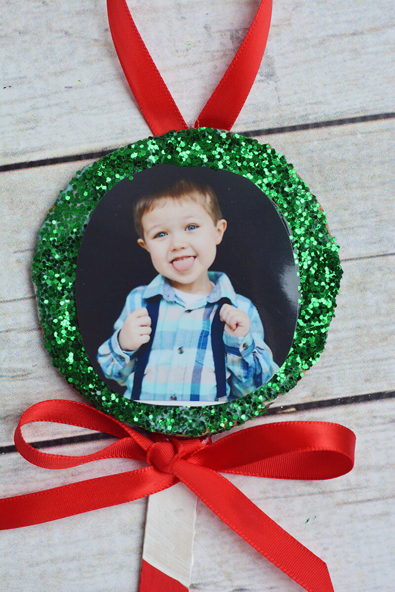 Lollipop Ornament Keepsake Craft Using Popsicle Stick & Cardboard DIY Christmas Ornaments Crafts With Photos