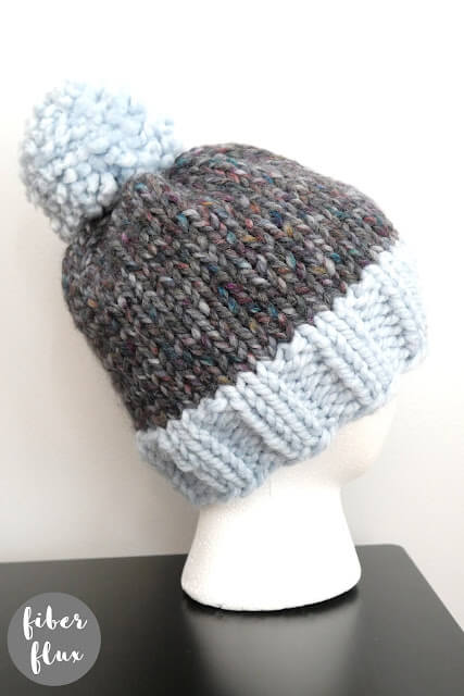 Make An Easy-Peasy Winter Hat With Yarn