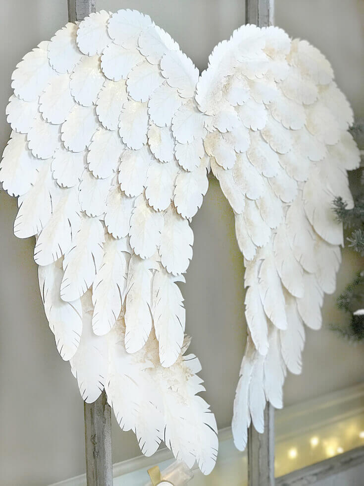 Make Easy & Adorable Wings With Paper For Walls Decor Wings Wall Art Ideas