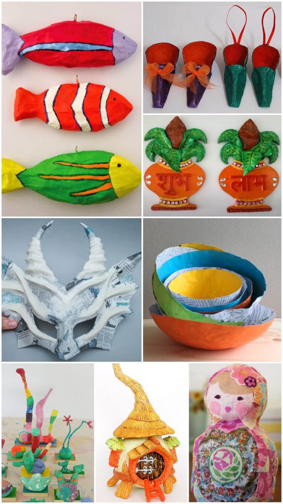 Paper Mache Craft Ideas For Kids