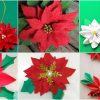 Poinsettia Flower Making Ideas for Christmas