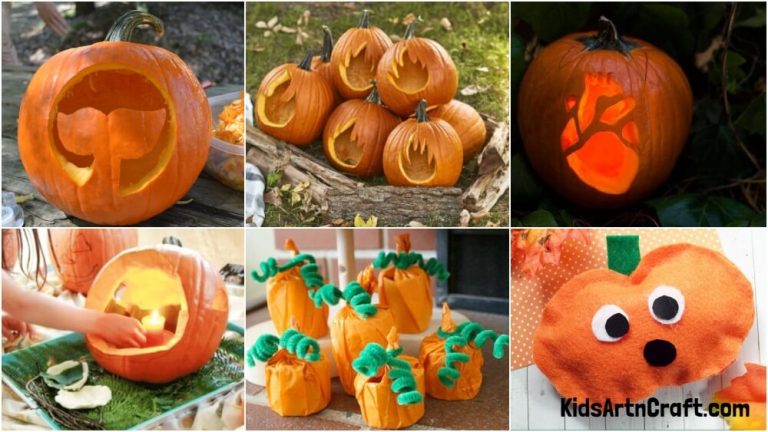 DIY Pumpkin Crafts & Activities for Kids - Kids Art & Craft