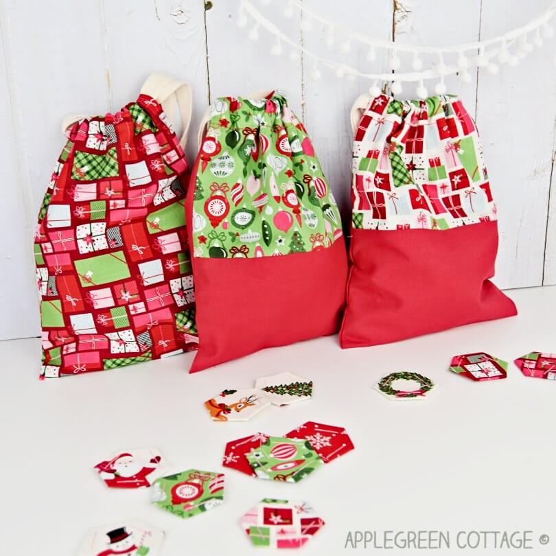 Quick & Easy Gift Bags Craft Idea For Christmas