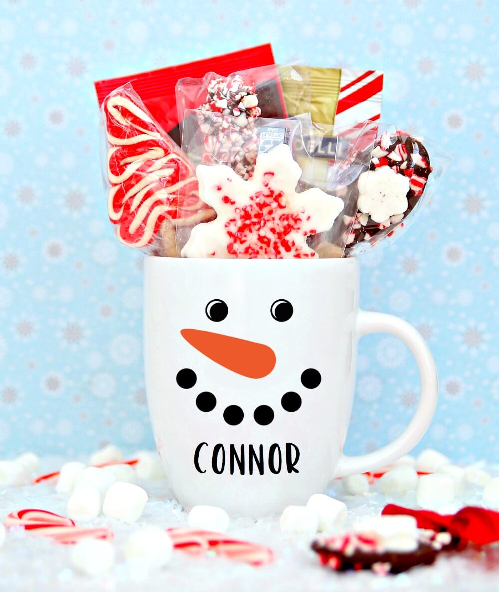 Quick & Easy Personalized Mug Craft In Snowman Shape