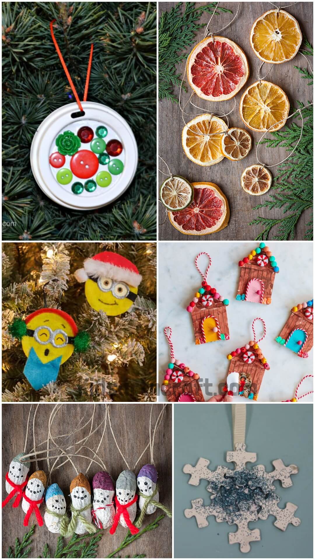 Recycled Christmas Ornaments