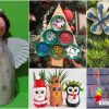 Recycled Plastic Bottle Christmas Craft Ideas