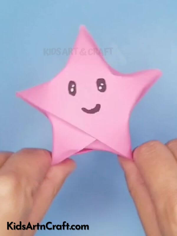 Simple 3d Paper Star Craft for Kids