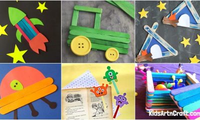 Simple Popsicle Stick Crafts For Preschoolers