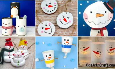 Simple Snowman Craft & Activities Ideas For Kids