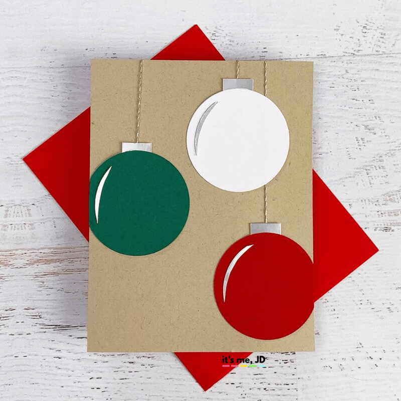 Super Easy Homemade Card Craft Ideas For Christmas