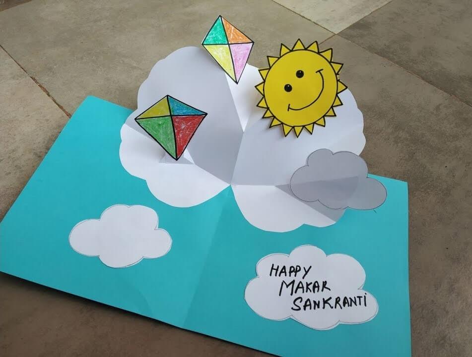 3D  Pop Up Card Craft For Kids