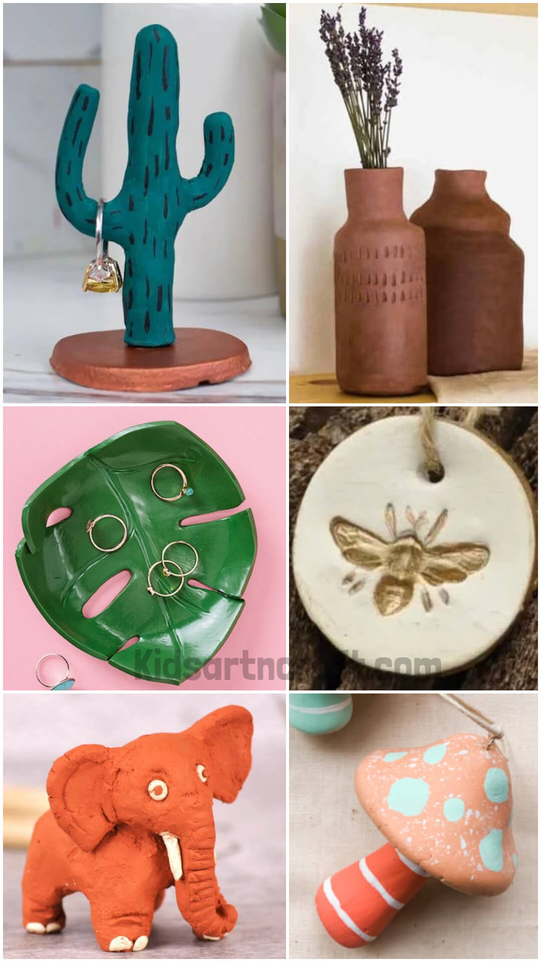 Adorable & Aesthetic Air Dry Clay Crafting Ideas To Make